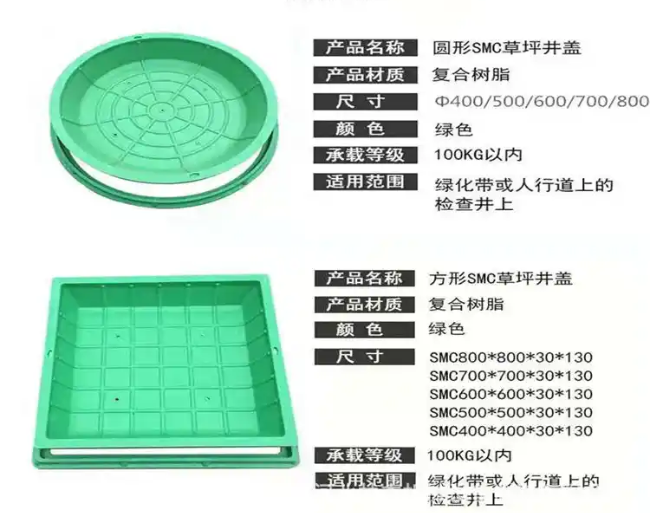 克拉玛依树脂复合种植井盖展示
